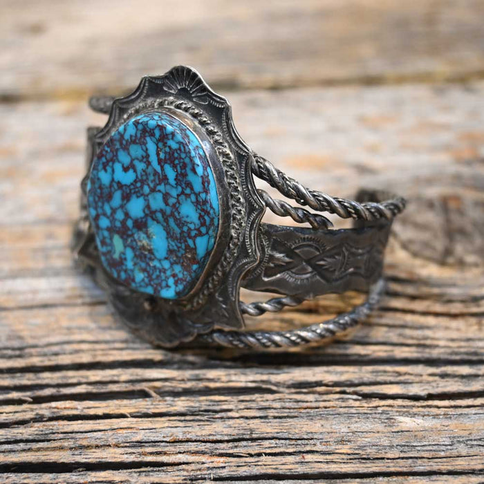 Vintage Navajo Turquoise Bracelet Collectibles MISC