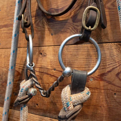 Tom Balding O-Ring Twisted Snaffle Bridle Rig Tack - Rigs Tom Balding