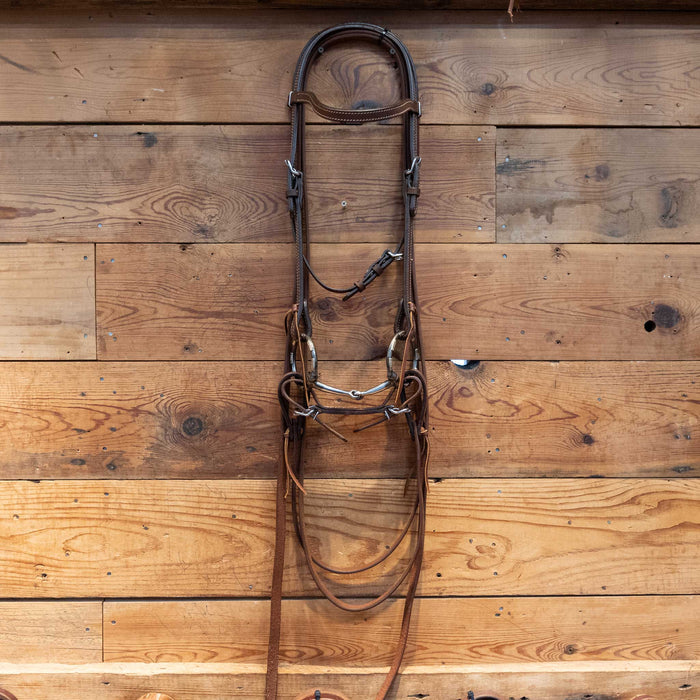 Teskey's D-Ring Snaffle Bridle Rig