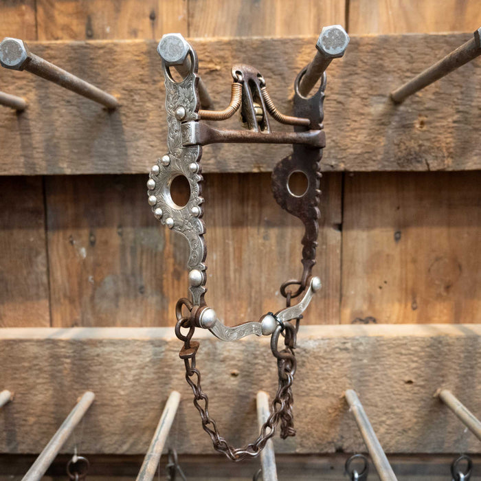 MARSH BROS. Silver Mounted Spade Bit