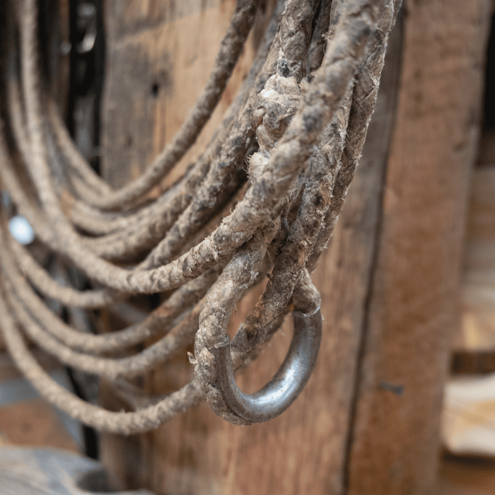 1950's Rawhide Lariat Rope