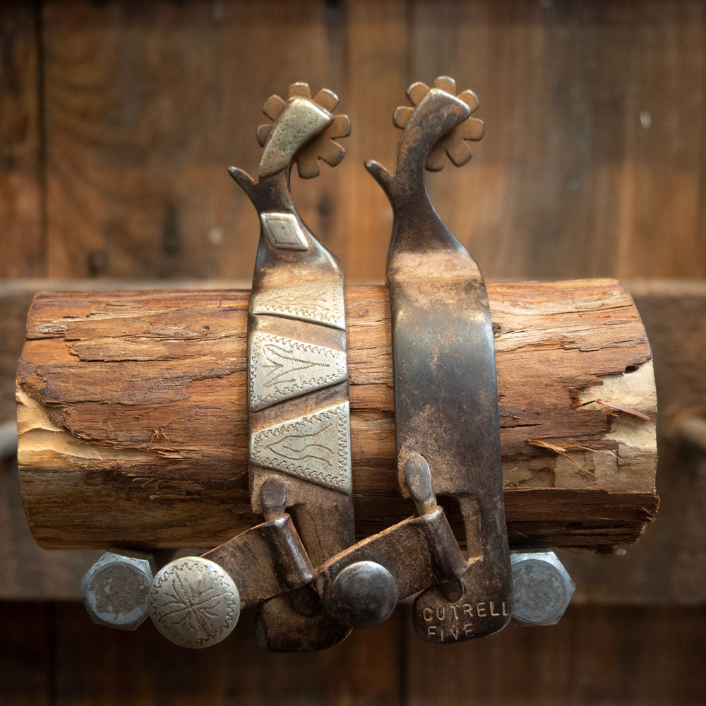 Kyle Cutrell Silver Mounted Spurs