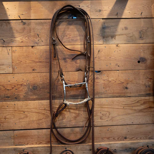 Shanked Snaffle Bit Bridle Rig Sale Barn MISC