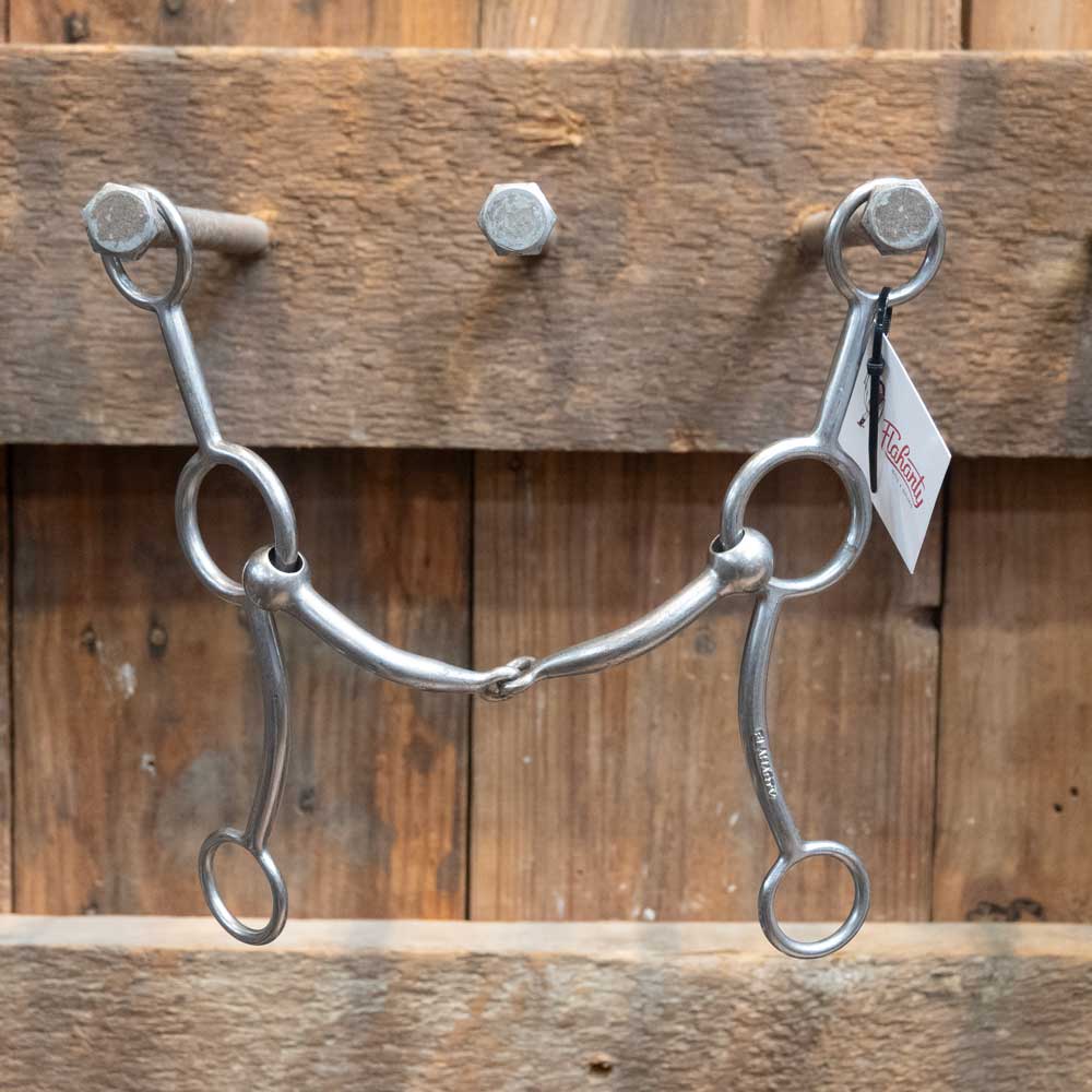 Flaharty Big Circle Gag Smooth Snaffle Bit Tack - Bits Flaharty