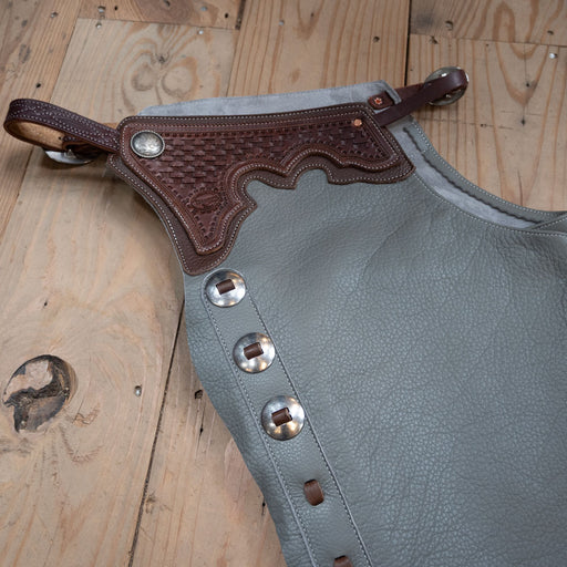 Teskey's Large Half-Breed Twisted Fringe Shotgun Chaps Tack - Chaps & Chinks Teskey's