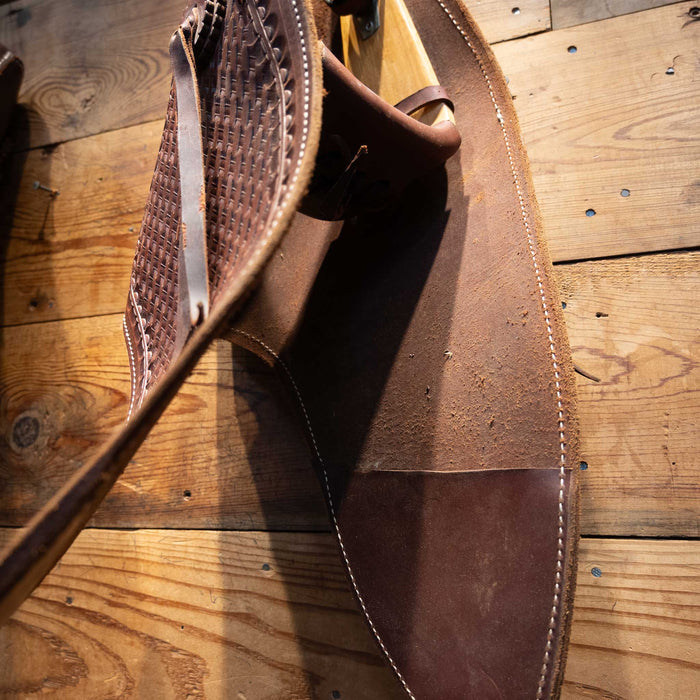 Fully Tooled Leather Tapadera's Saddle - Accessories MISC