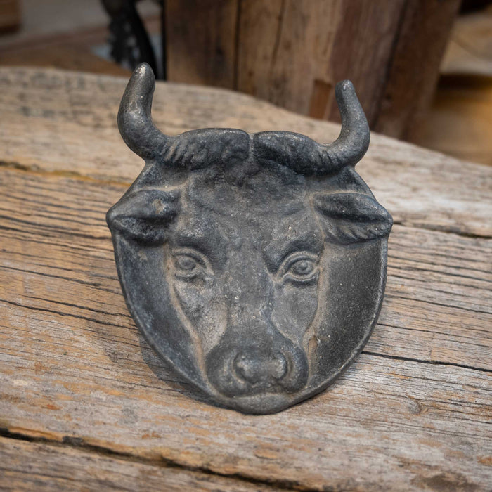Jersey Cow Pewter Cast Ashtray