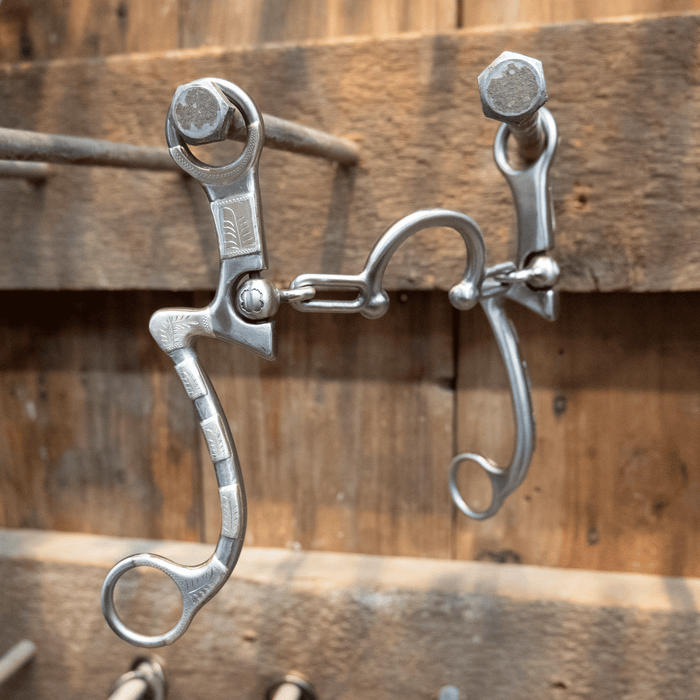 Silver Mounted Kerry Kelley 7 Ported Chain Bit