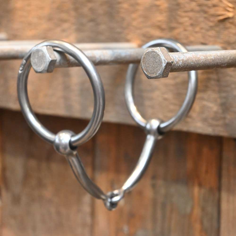 Graeme Quisenberry - QBerry Smooth Medium O-Ring Snaffle GQ021 Tack - Bits Graeme Quisenberry