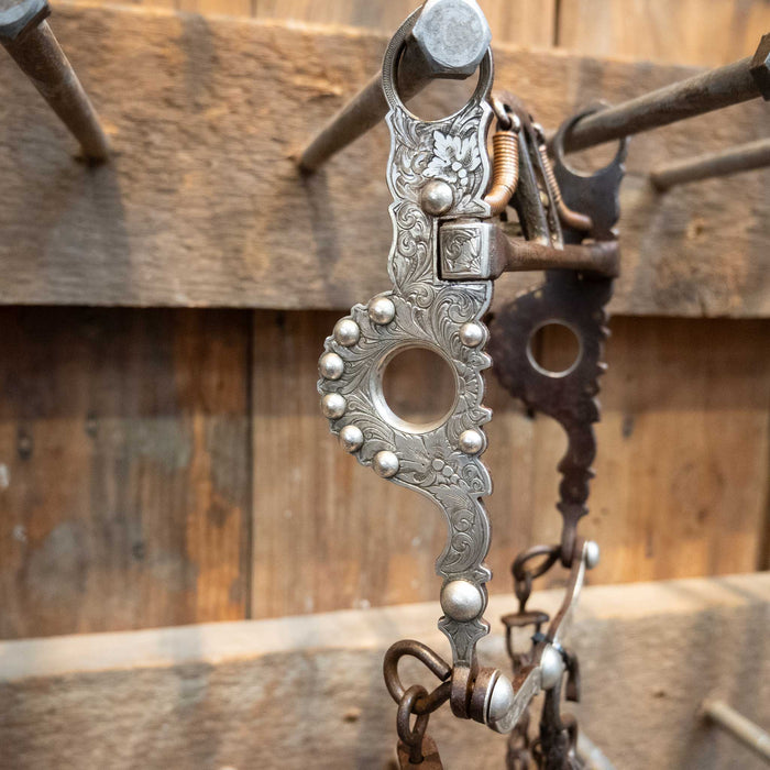 MARSH BROS. Silver Mounted Spade Bit