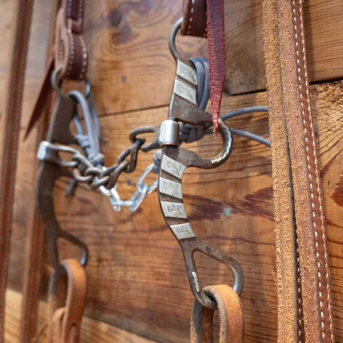 Silver Mounted Sullivan Chain Bridle Rig