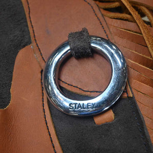Cowboy Leather chaps with STALEY Hardware - Nice Working Ranch Pants   CHAP896 Tack - Chaps & Chinks Staley Hardware   