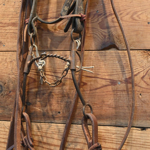 Bridle Rig - Twisted Long Shank - SBR630 Sale Barn MISC