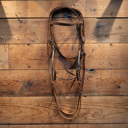 Sliding Gag Twisted Snaffle Bridle Rig Tack - Rigs misc