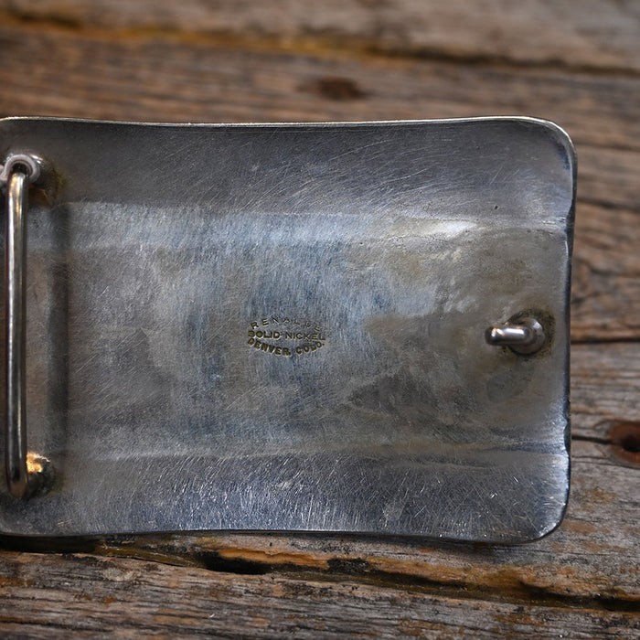 Renalde Vintage Solid Nickel Belt Buckle ACCESSORIES - Additional Accessories - Buckles Renalde