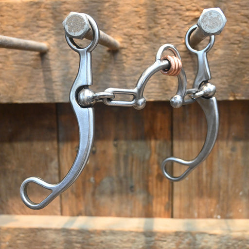 Kerry Kelley 65 Ported Chain w/Ring Top Tack - Bits Kerry Kelley