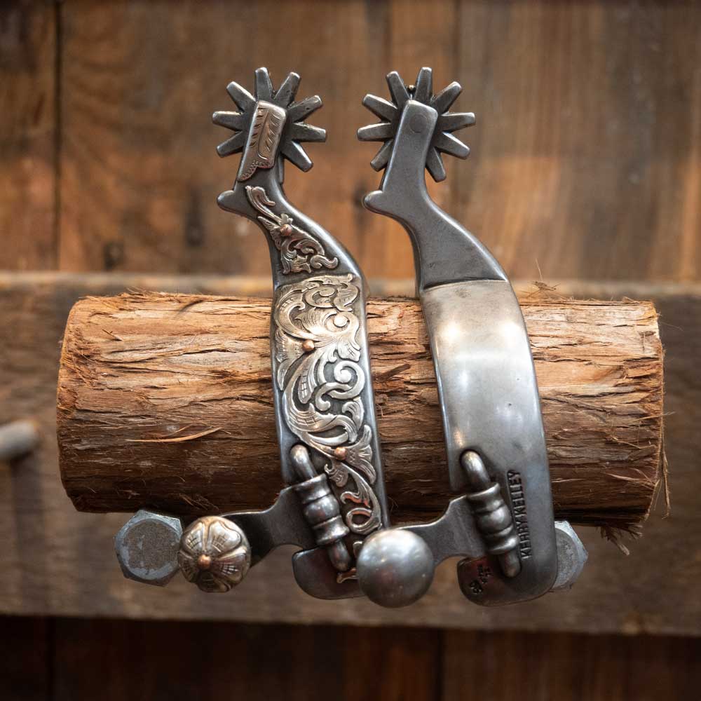 Kerry Kelley Silver Mounted Women's #90 Spurs
