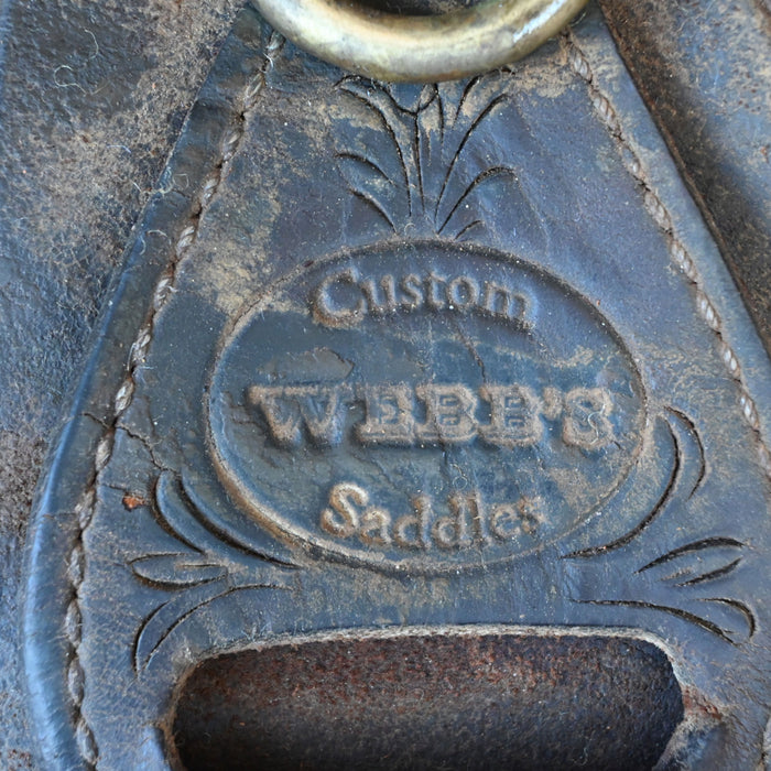 15.5" USED WEBB'S RANCH SADDLE