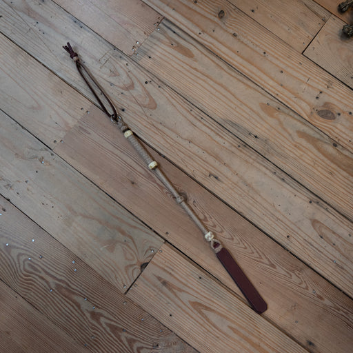 Levi Jones 26" Quirt w/Popper Tack - Whips, Crops & Quirts Levi Jones