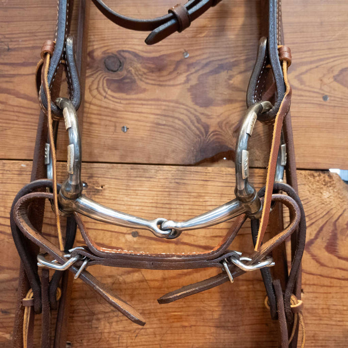 Teskey's D-Ring Snaffle Bridle Rig