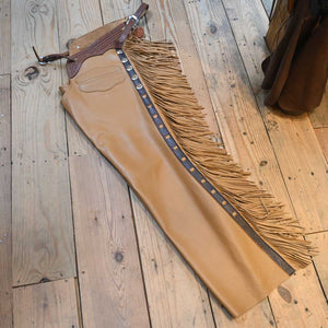 Teskey's Versatility Medium Slick Leather Chaps - CHAP1087 Tack - Chaps & Chinks Teskey's