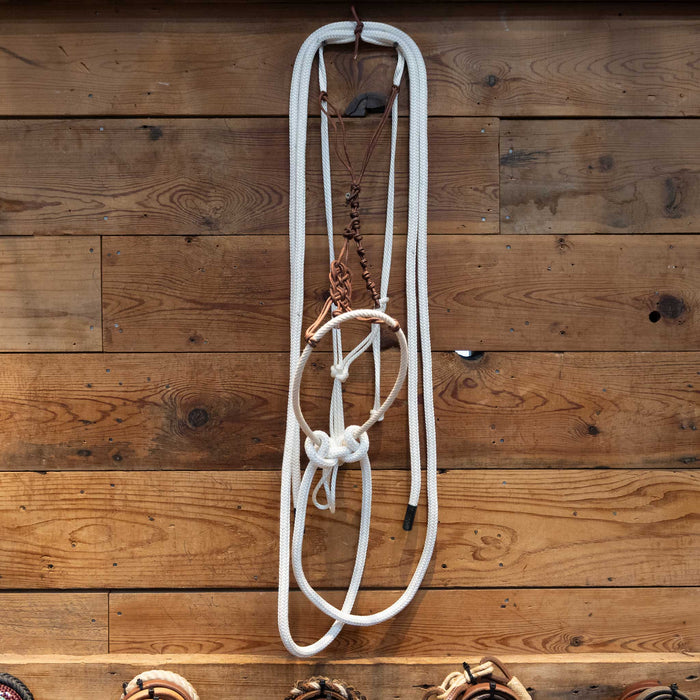 Sam Hall Loping Hackamore w/ Crowsfoot headstall