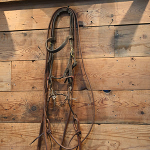 Bridle Rig - Twisted Long Shank - SBR630 Sale Barn MISC