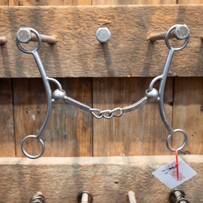 Flaharty Reg' Betty Square Center Chain Tack - Bits Flaharty