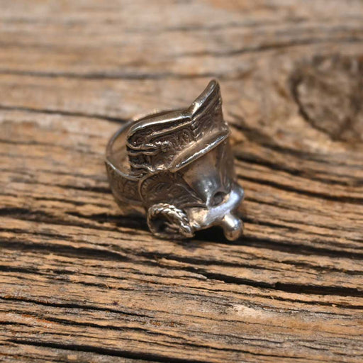 Sterling Silver Western Saddle Ring WOMEN - Accessories - Jewelry - Rings MISC