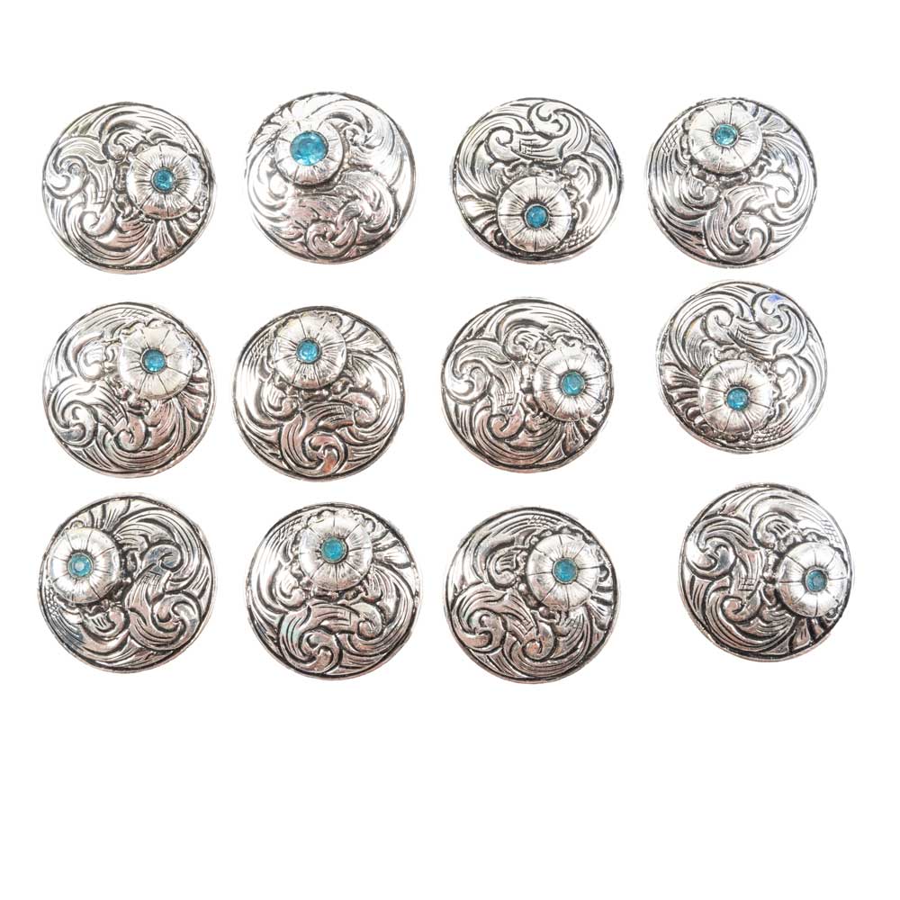 New Set Of 12 1 1/2" Conchos Sale Barn MISC   