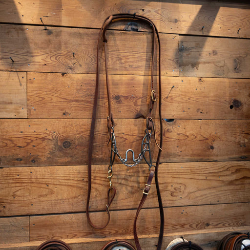 Rod Teuscher Loose Ported Gag Bridle Rig Tack - Rigs Rod Teuscher