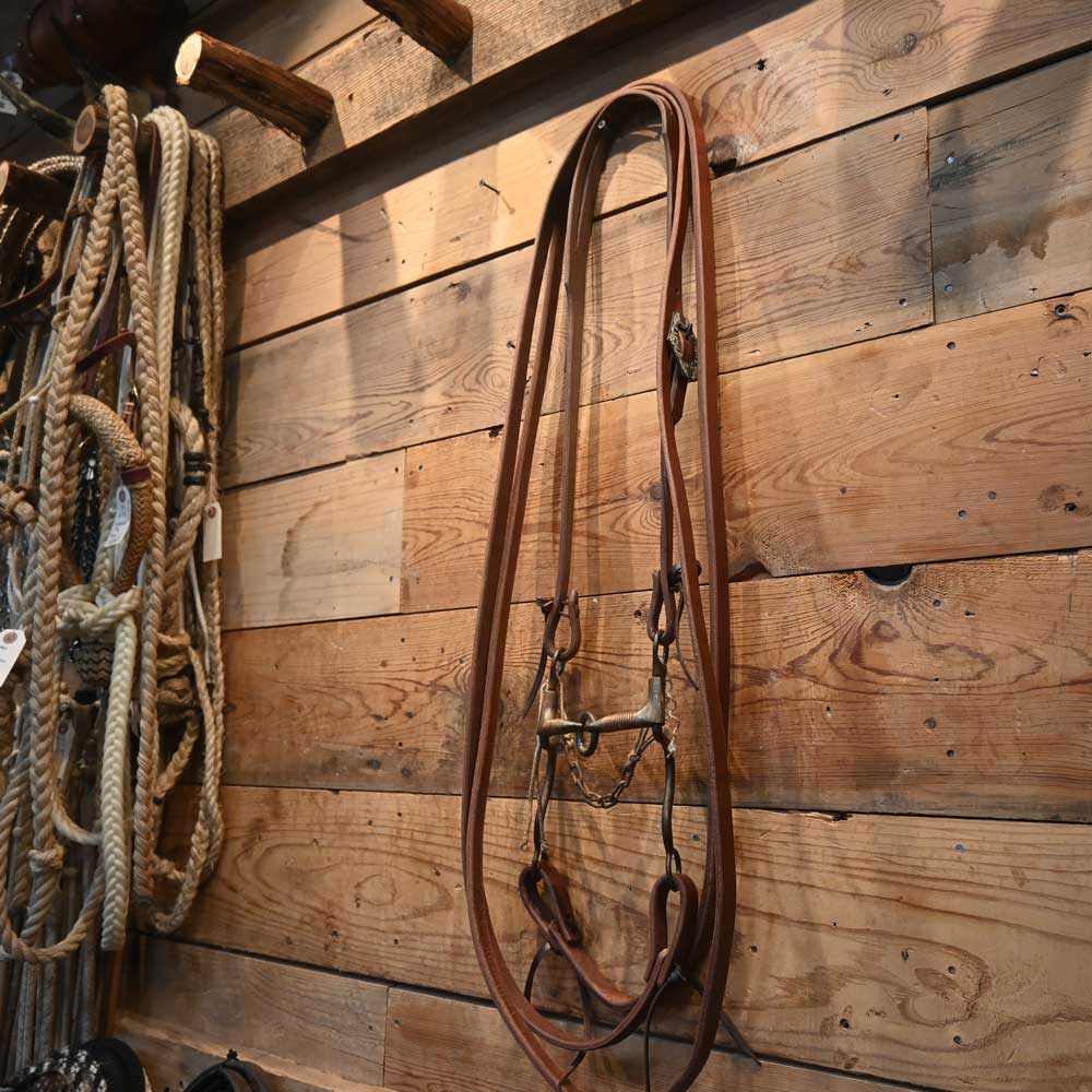 Bridle Rig -  Nice Rig - Shanked Snaffle with Life Saver  SBR290 Sale Barn MISC   