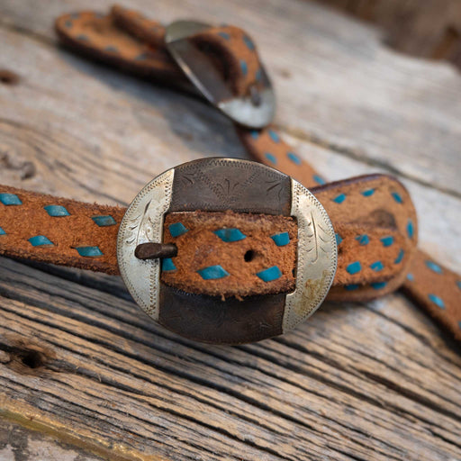 Bullinger Spur Straps w/Spraberry Buckles Tack - Spur Straps Ross Bullinger