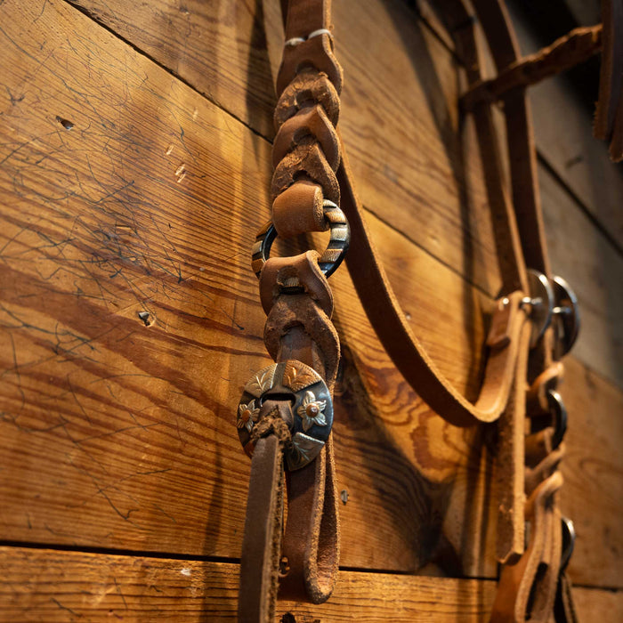 Joe Hipp Browband Headstall w/ Teskey's Hardware
