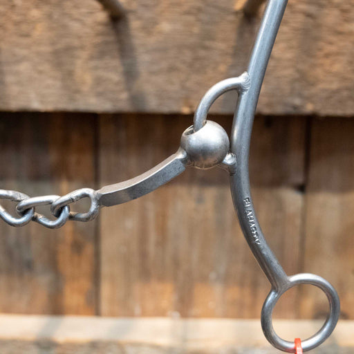 Flaharty Reg' Betty Square Center Chain Tack - Bits Flaharty