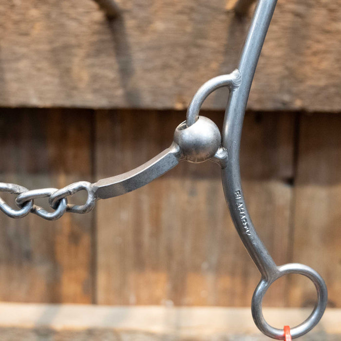 Flaharty Reg' Betty Square Center Chain Tack - Bits Flaharty