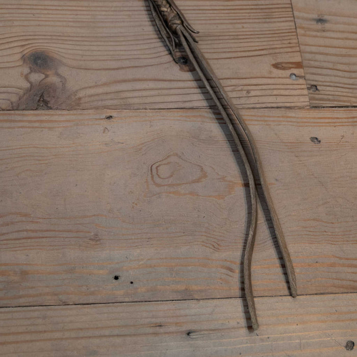 Vintage Braided 24" Rawhide & Leather Quirt