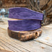 Purple Roughout Belt w/Gunslinger Stitch MEN - Accessories - Belts & Suspenders Teskey's