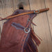 Used McCarty Roughout Stepthrough Chaps w/ B. Mauney Hardware Tack - Chaps & Chinks Mccarty Leather