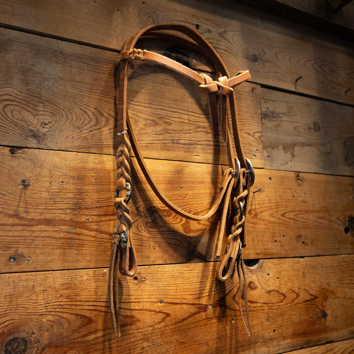 Joe Hipp Browband Headstall w/ Teskey's Hardware