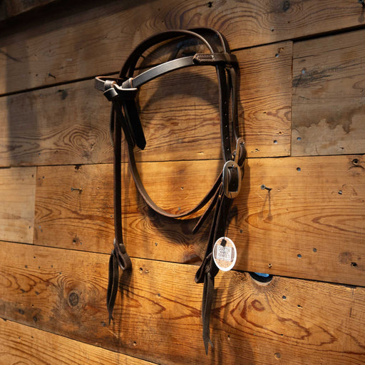 Casey Tew Dark Oil Futurity Headstall Tack - Headstalls Casey Tew