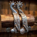 Kamphaus Silver Mounted 8pt. Spurs Tack - Spurs Kamphaus