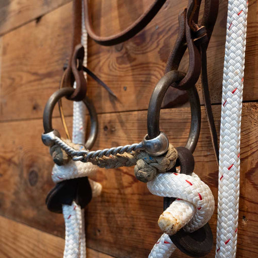 O-Ring Twisted Snaffle Bridle RIg Tack - Rigs MISC