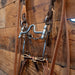 CHS Solid Port Bridle Rig Tack - Training Cow Horse Supply