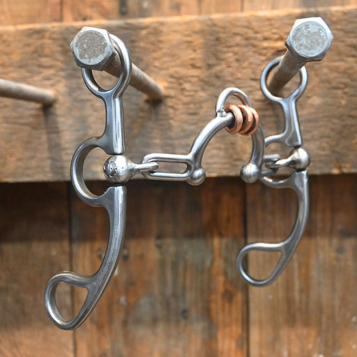 Kerry Kelley 50 Ported Chain w/Ring Top Tack - Bits Kerry Kelley