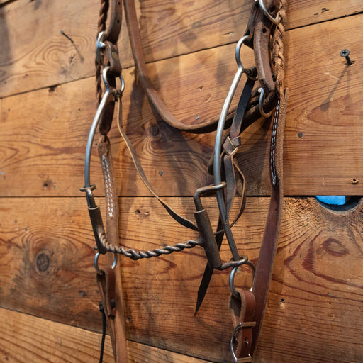 Sliding Gag Twisted Snaffle Bridle Rig Tack - Rigs misc
