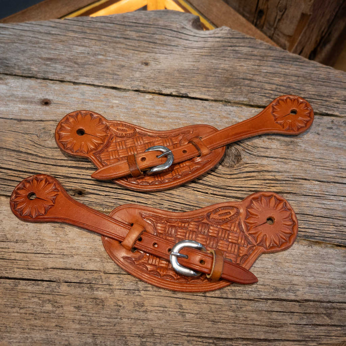Bob Marrs Geometric Spur Straps - Multiple Patterns