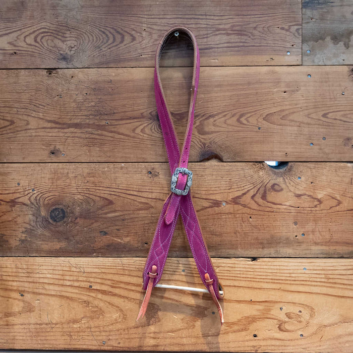 Pink 3/4" Split Ear Headstall