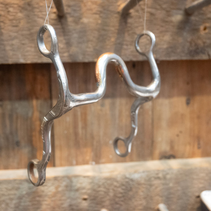 Cutrell Solid Port Bit w/Copper Tack - Bits Cutrell