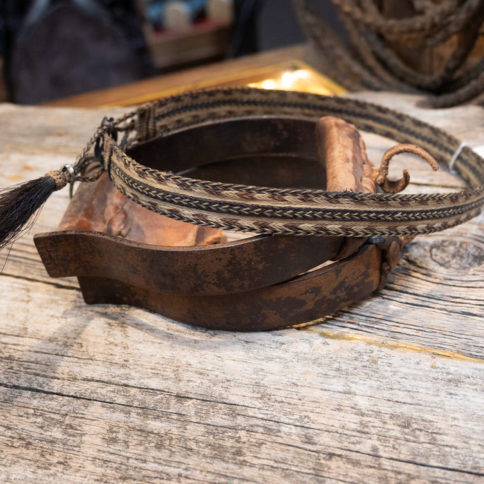 Horse Hair Hat Band w/Concho HATS - HAT RESTORATION & ACCESSORIES Teskey's